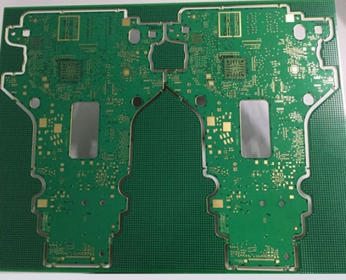 12 Layer Black High Density-Interconnect-HDI-PCB Circuit Board Fabrication