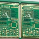 Placa de circuito impresso com orifícios de borda semi chapeados