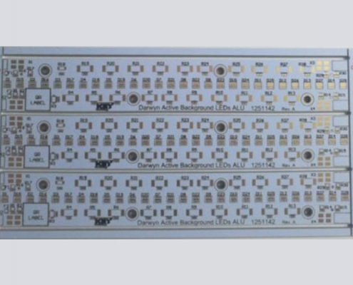 Çok katmanlı alüminyum Profesyonel LED kontrol kartı 495x400 - Alüminyum PCB